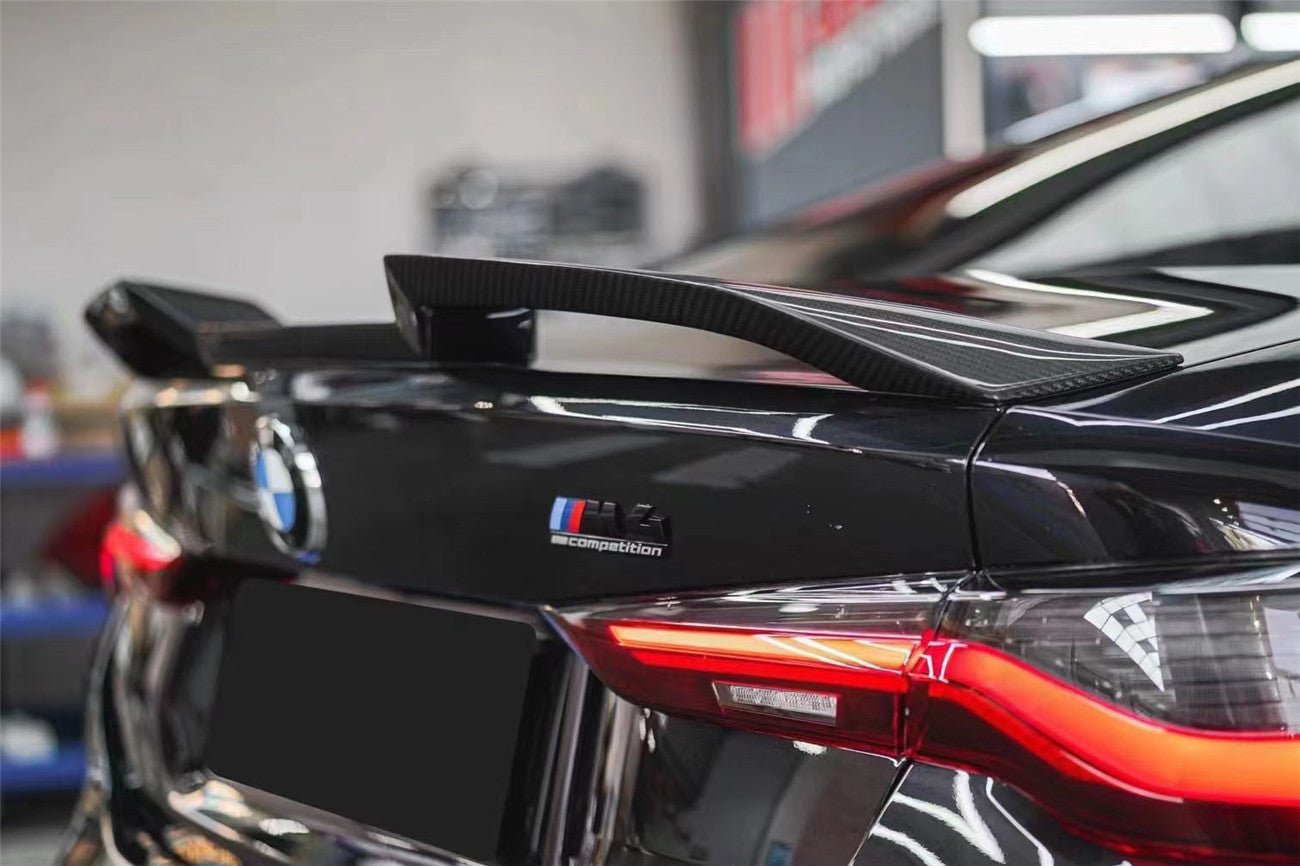 2021-UP BMW M4 G82 & 4 Series G22 VRS Style Carbon Fiber Trunk Spoiler Wing